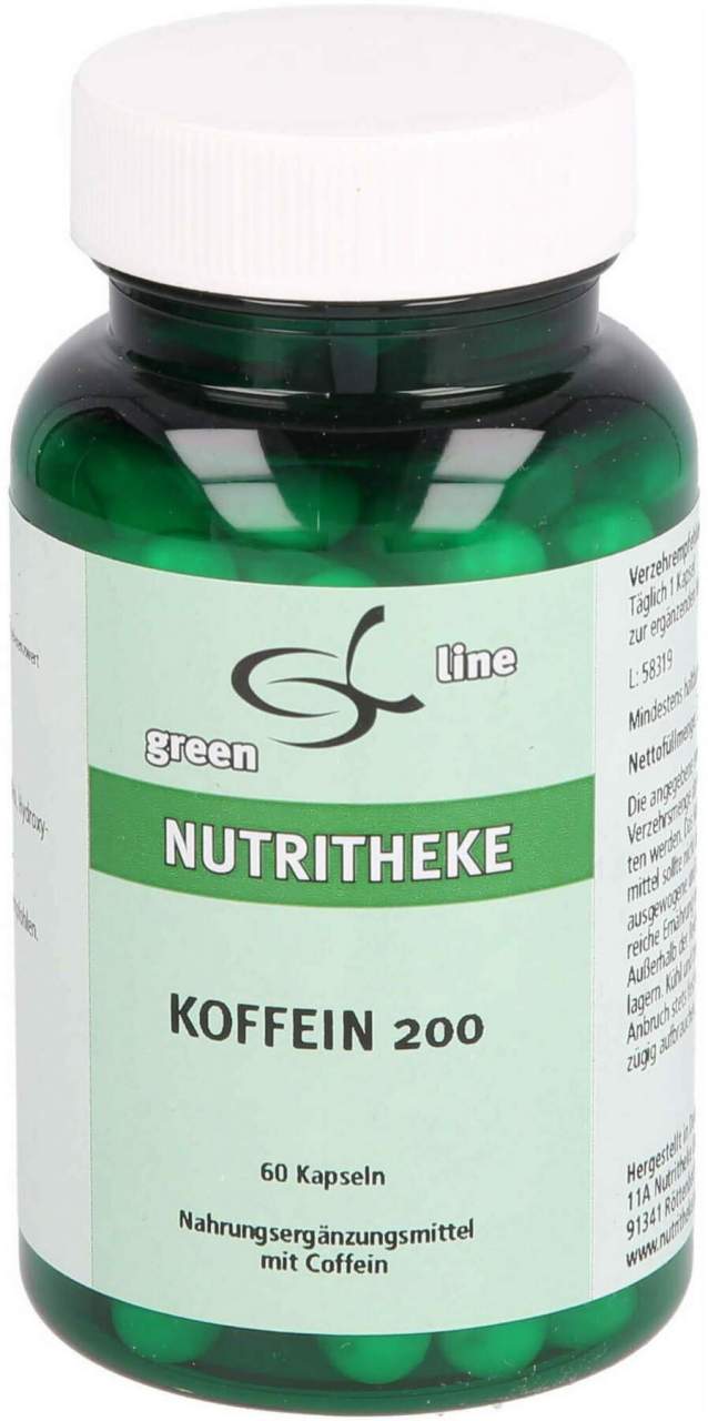 Koffein 200 Kapseln 60 Stück