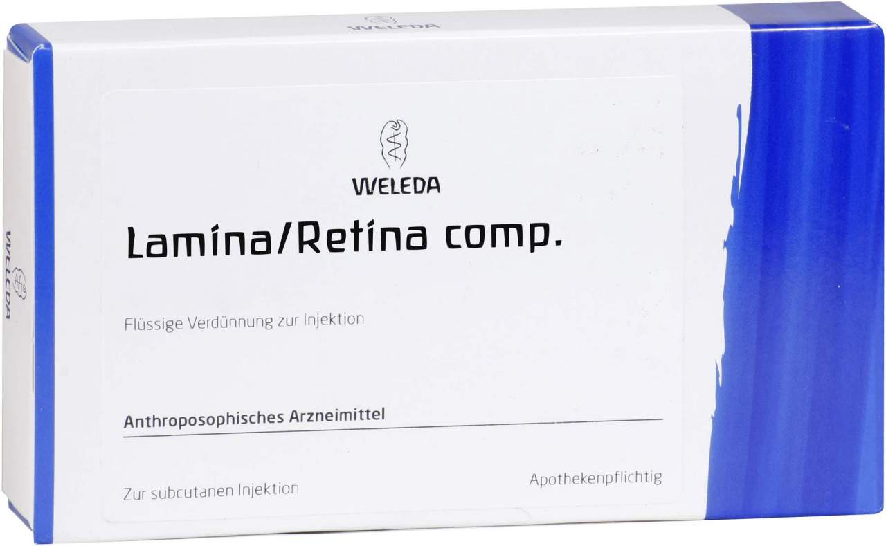Weleda Lamina Retina Comp 8 X 1 Ampullen