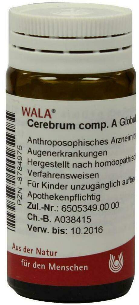 Wala Cerebrum Comp. A 20 G Globuli