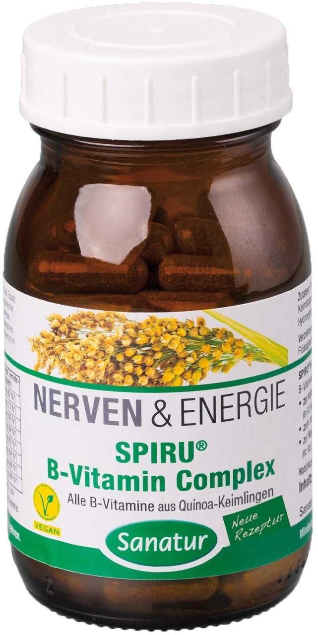Spiru B Vitamin-Complex Pflanzlich Kapseln