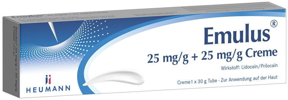 Emulus 25 mg je g plus 25 mg je g Creme 30 g