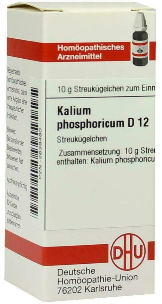 Dhu Kalium Phosphoricum D12 10 G Globuli