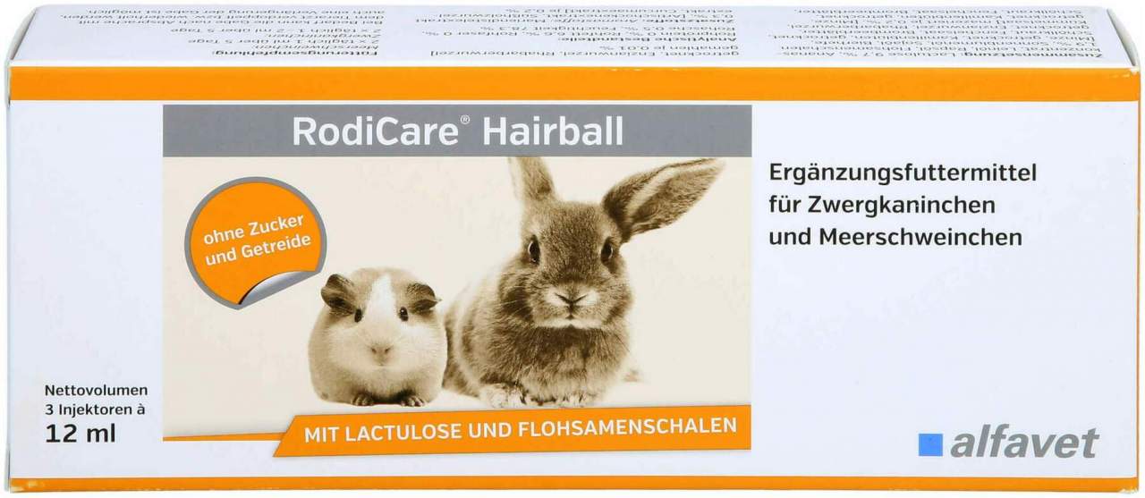 Rodicare Hairball Susp.F.Meerschw.,zwergkaninchen