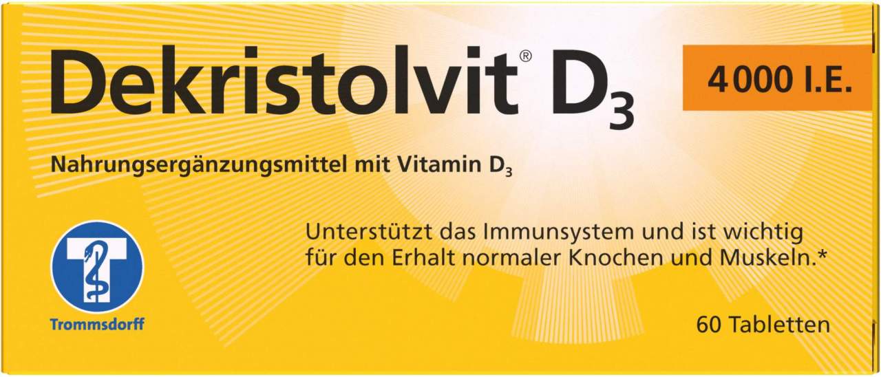 Dekristolvit D3 4.000 I.E. 60 Tabletten