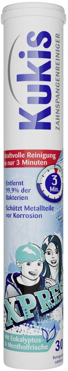 Kukis Zahnspangenreiniger 2 X 30 Stück