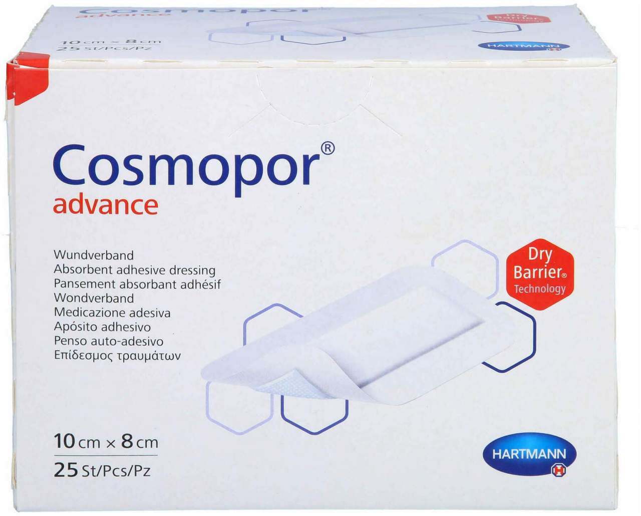 Cosmopor Advance 8 X 10 cm 10 25 Pflaster