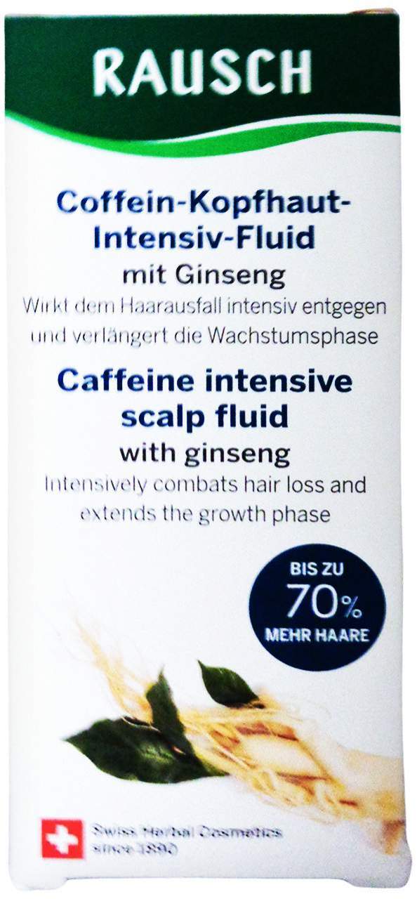 Rausch Coffein-Kopfhaut-Intensiv- Fluid Mit Ginseng 30 ml - Zur Kopfhautpflege