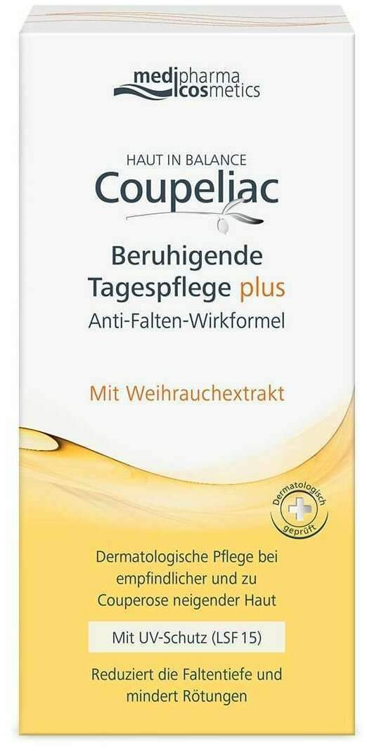 medipharma cosmetics Haut in Balance Coupeliac Beruhigende Tagespflege 50 ml Creme