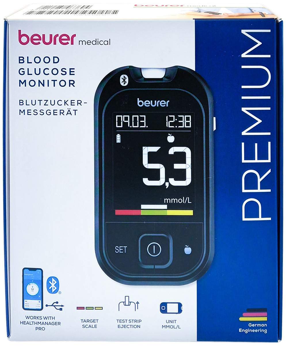 Beurer Gl49 Blutzuckermessgerät Mmol Je L