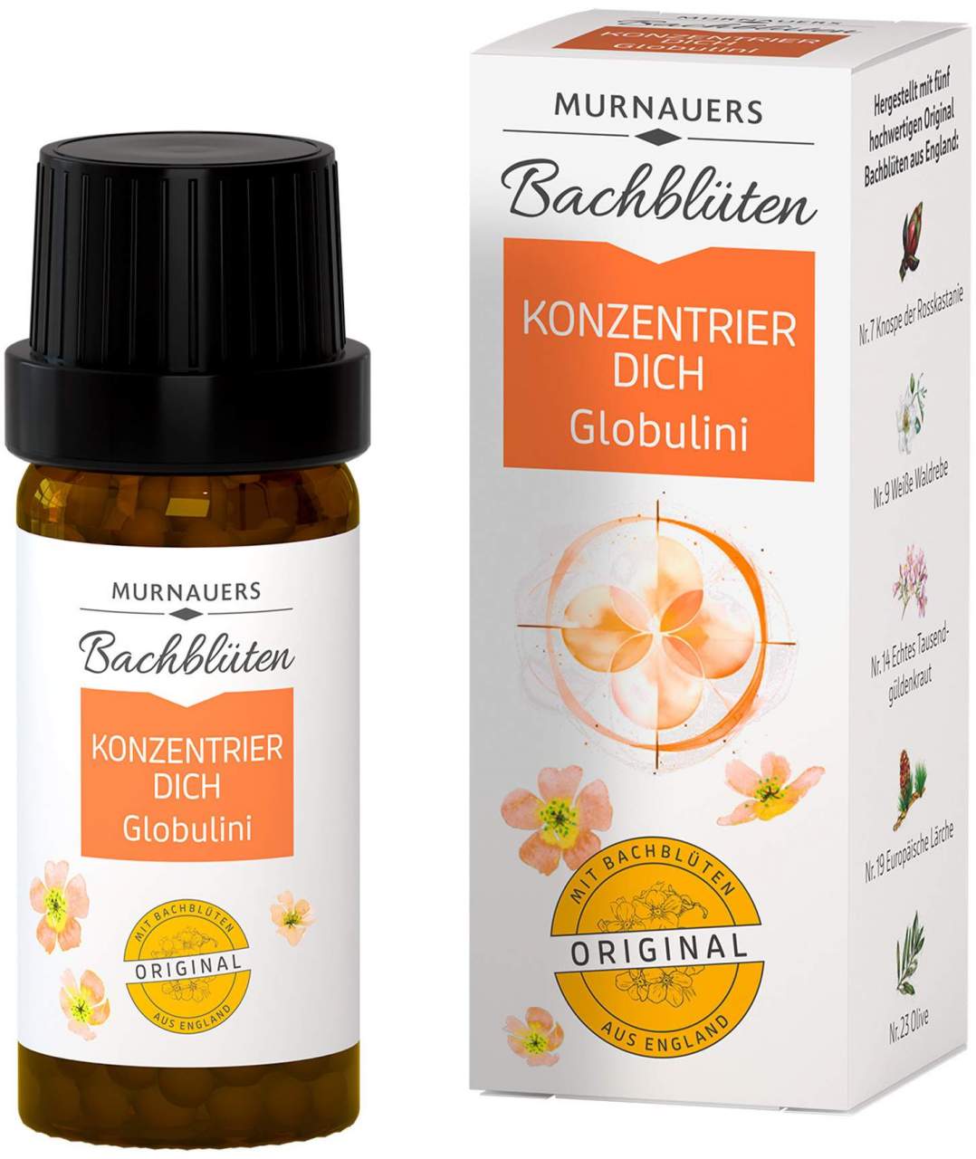 Bachblüten Konzentrier Dich 10 G Globulini
