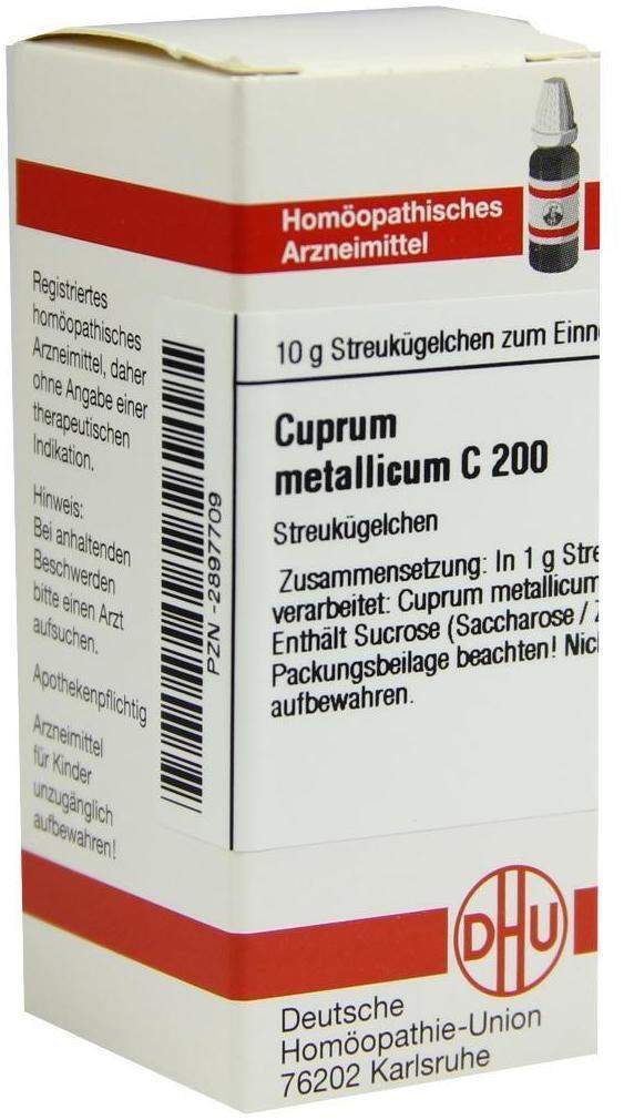 Dhu Cuprum Metallicum C200 Globuli