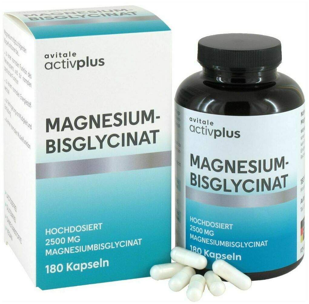 Activplus Magnesiumbisglycinat 300 mg 180 Kapseln