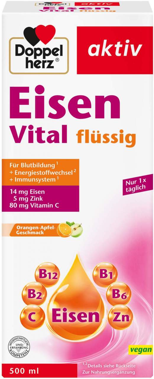 Doppelherz Aktiv Eisen Vital 500 ml Tonikum