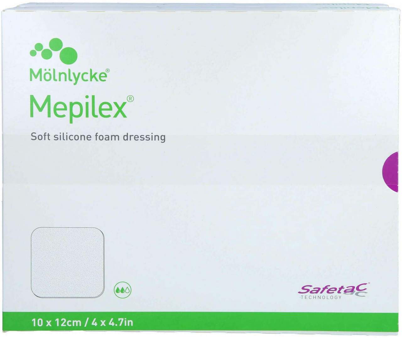 Mepilex 10 X 12 cm Schaumverband 10 Stück