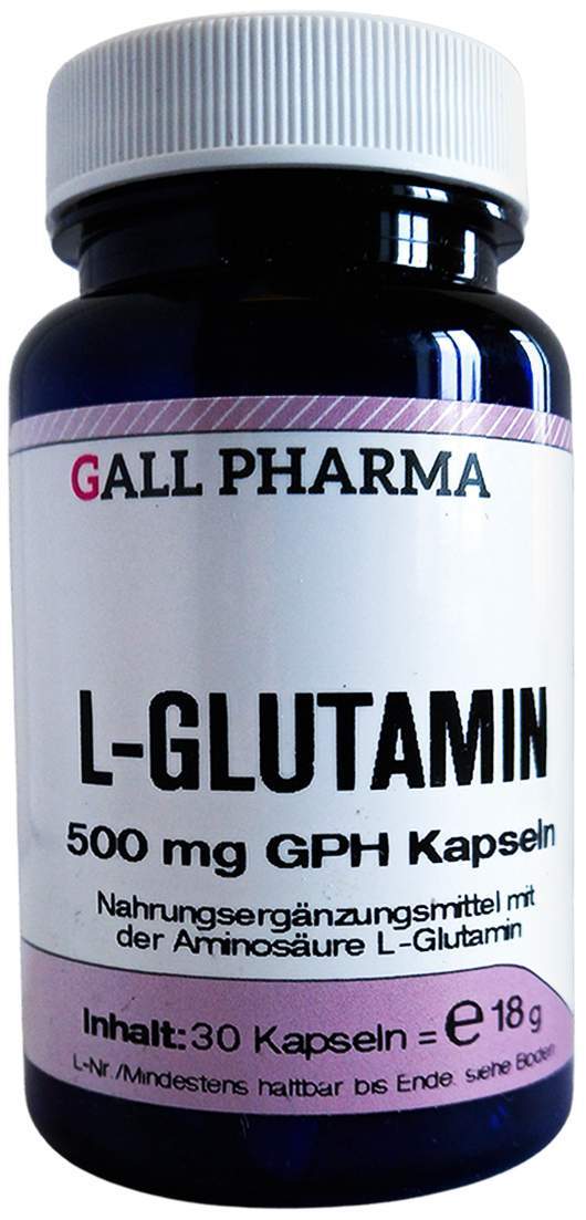 L-Glutamin 500 mg Gph 30 Kapseln