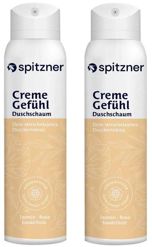 Spitzner Duschschaum Cremegefühl 2 x 150 ml