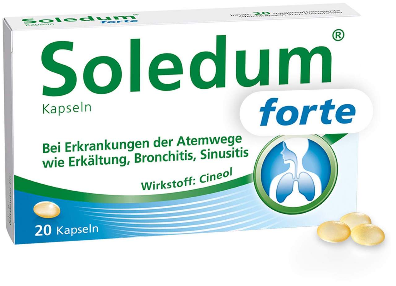 Soledum Kapseln forte 20 magensaftresistente Kapseln