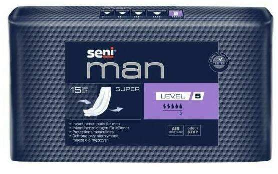 Seni Man Inkontinenzeinlage Super Level 5 15 Stück