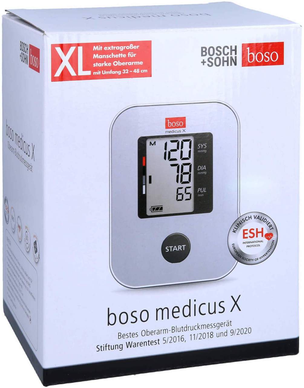 Boso Medicus X Vollauto.O.Arm Blutdruckm.Xl St.Arm 1 Stk