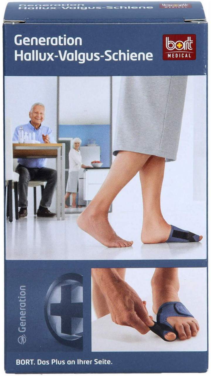 Bort Generation Hallux-Valgus Schiene Re.Gr.1 Blau