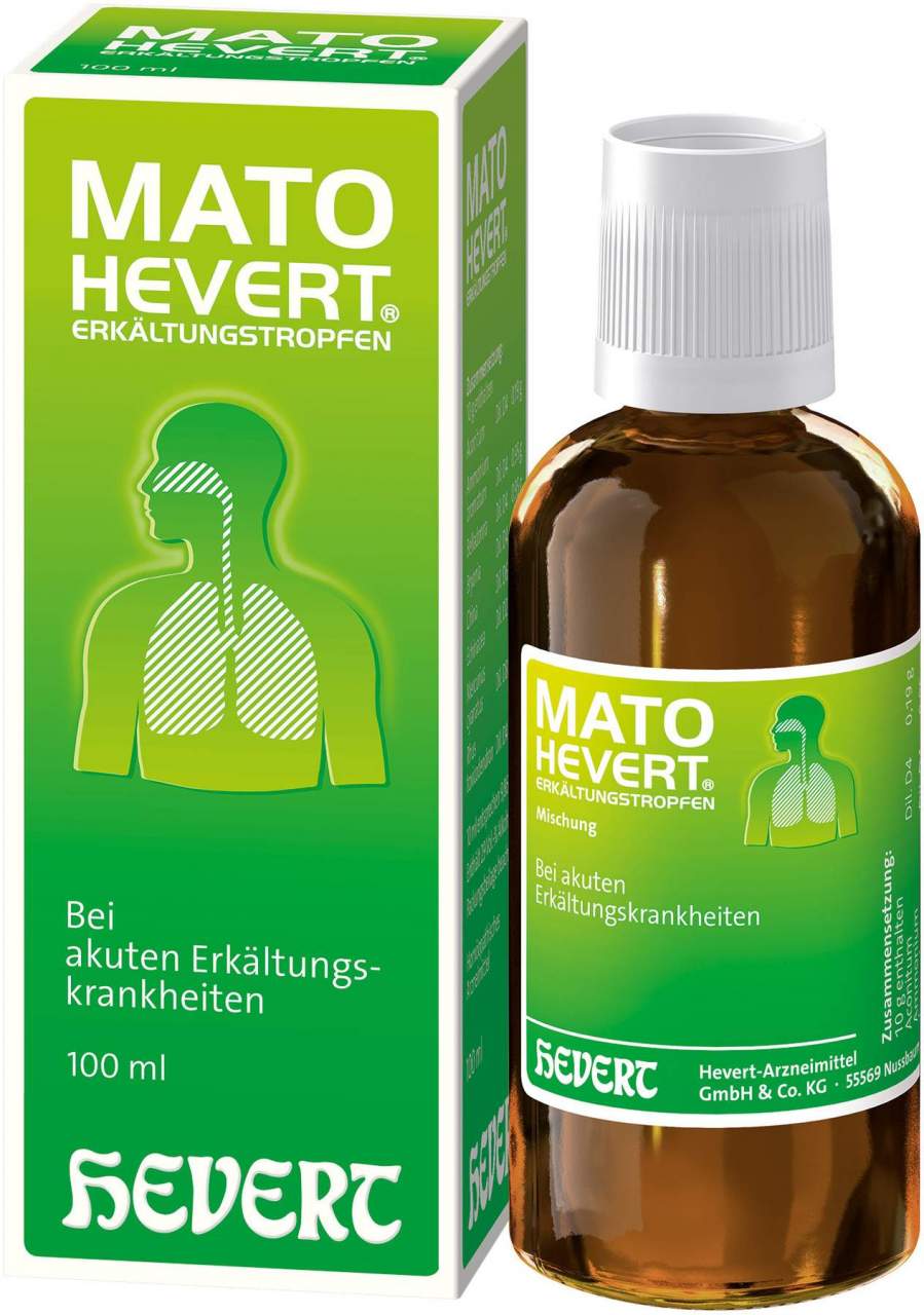 Mato Hevert Erkältungstropfen 100 ml