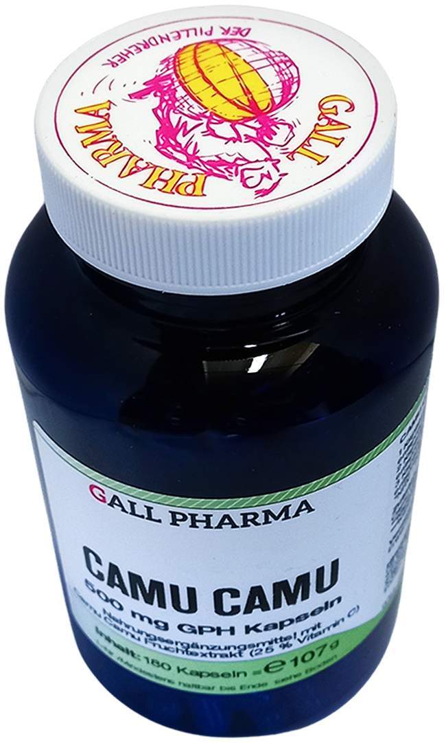 Camu Camu 500 mg Gph Kapseln 180 Stück