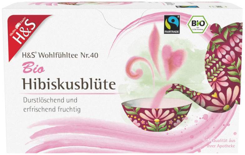 H & S Bio Hibiskusblüte 20 X 1,75 G Filterbeutel