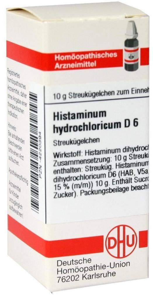 Dhu Histaminum Hydrochloricum D6 10 G Globuli
