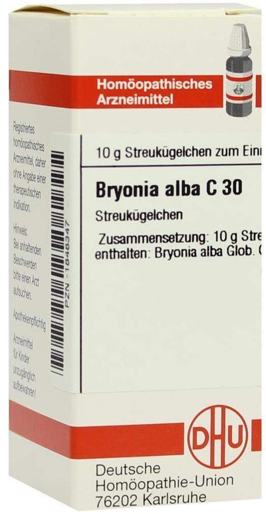 Dhu Bryonia Alba C30 Globuli