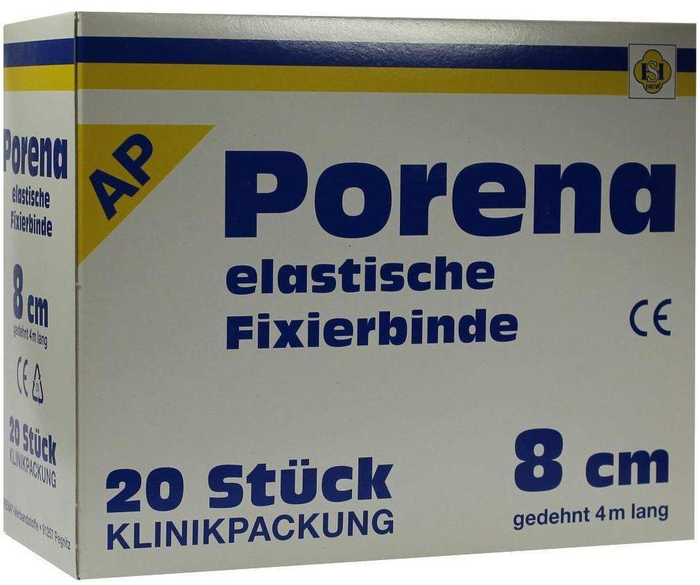 Porena Hochelastische Fixierbinde 8 cm