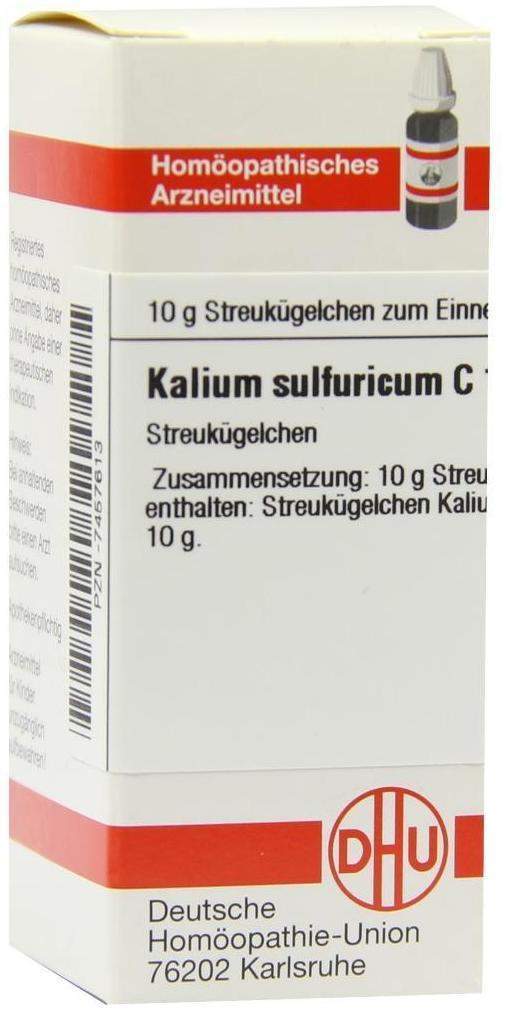 Dhu Kalium Sulfuricum C12 Globuli