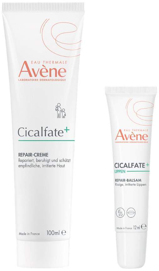Avene Cicalfate+ Repair-Creme 100 ml + Avene Cicalfate+ Lippen Repair-Balsam 12 ml