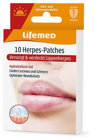 Lifemed Herpes-Patch, transparent, 10 Stück