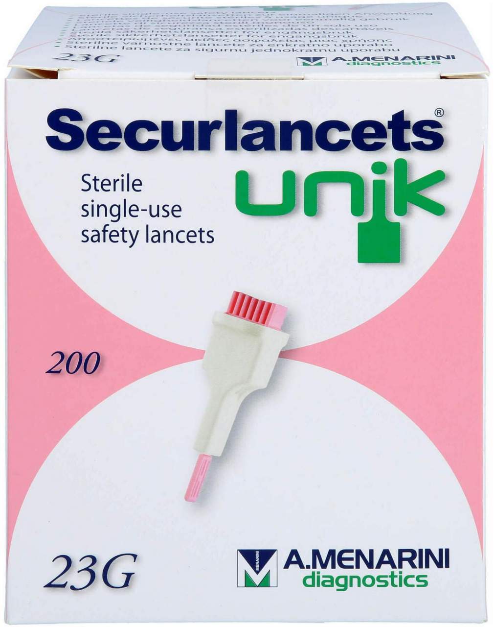Securlancets Unik 23 G 200 Stück