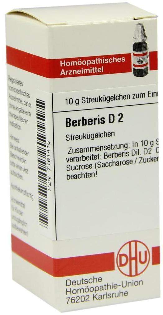 Dhu Berberis D2 Globuli