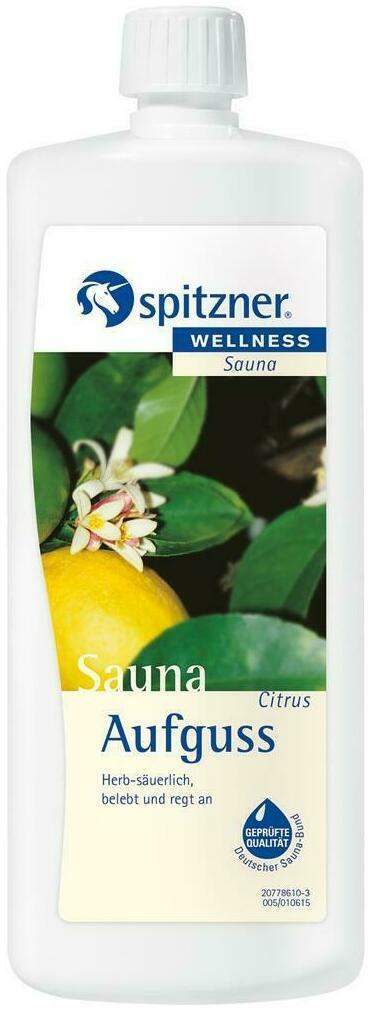 Spitzner Saunaaufguss Citrus Wellness 1000 ml
