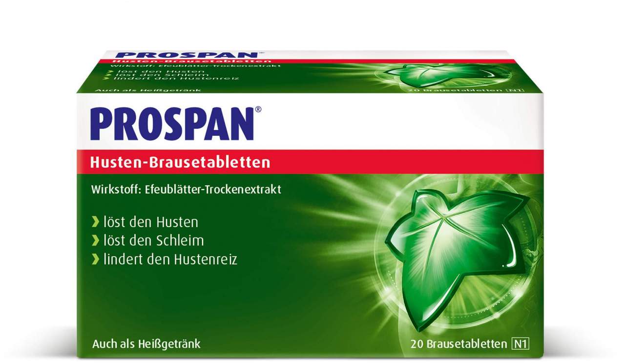 Prospan Husten Brausetabletten 20 Stück