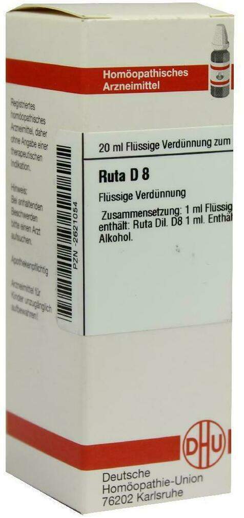 Dhu Ruta D8 Dilution 20 ml