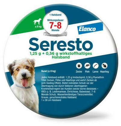 Seresto Halsband für kleine Hunde 1 Stück