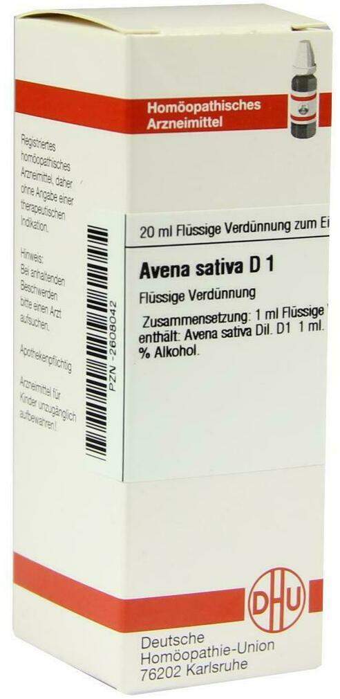 Dhu Avena Sativa D1 20 ml Dilution
