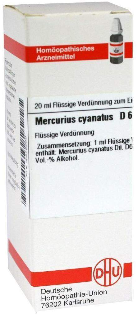 Dhu Mercurius Cyanatus D6 Dilution