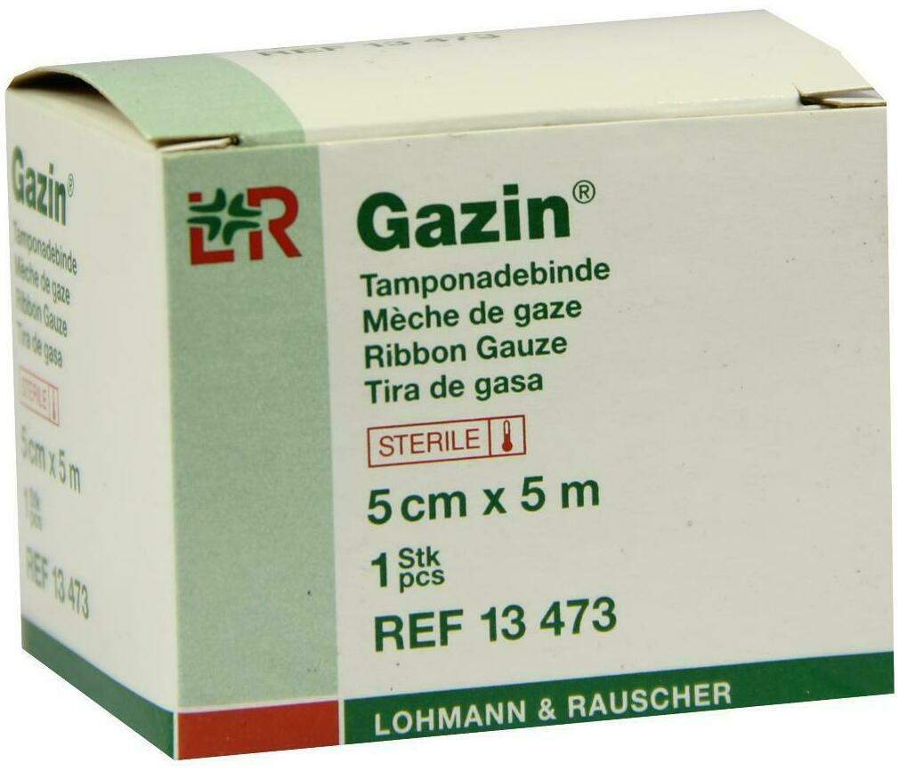 Mullbinden zur Tamponade Steril 5cmx5m
