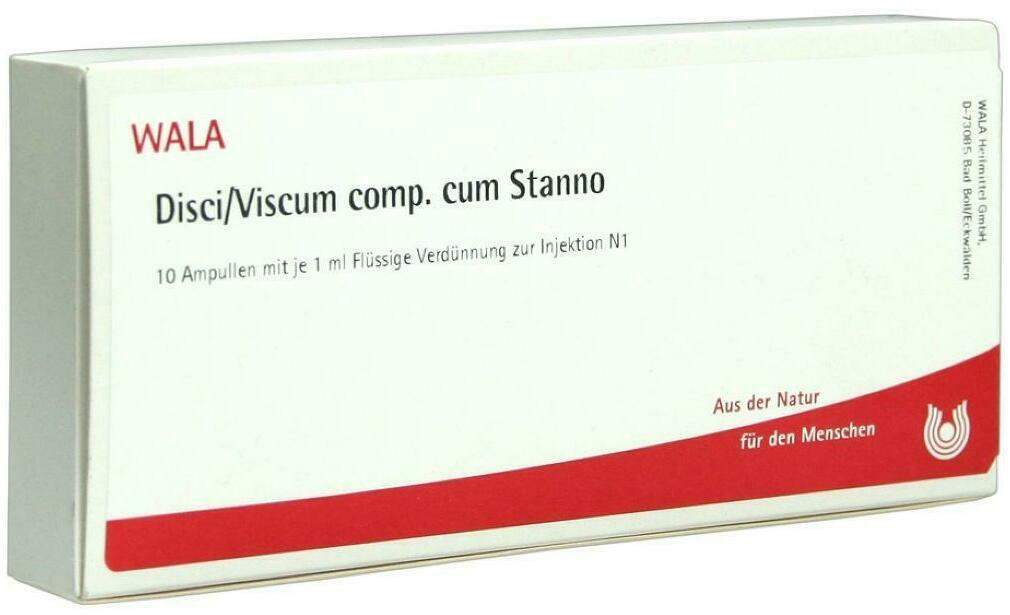 Wala Disci-Viscum Comp. Cum Stanno 10 X 1 ml Ampullen