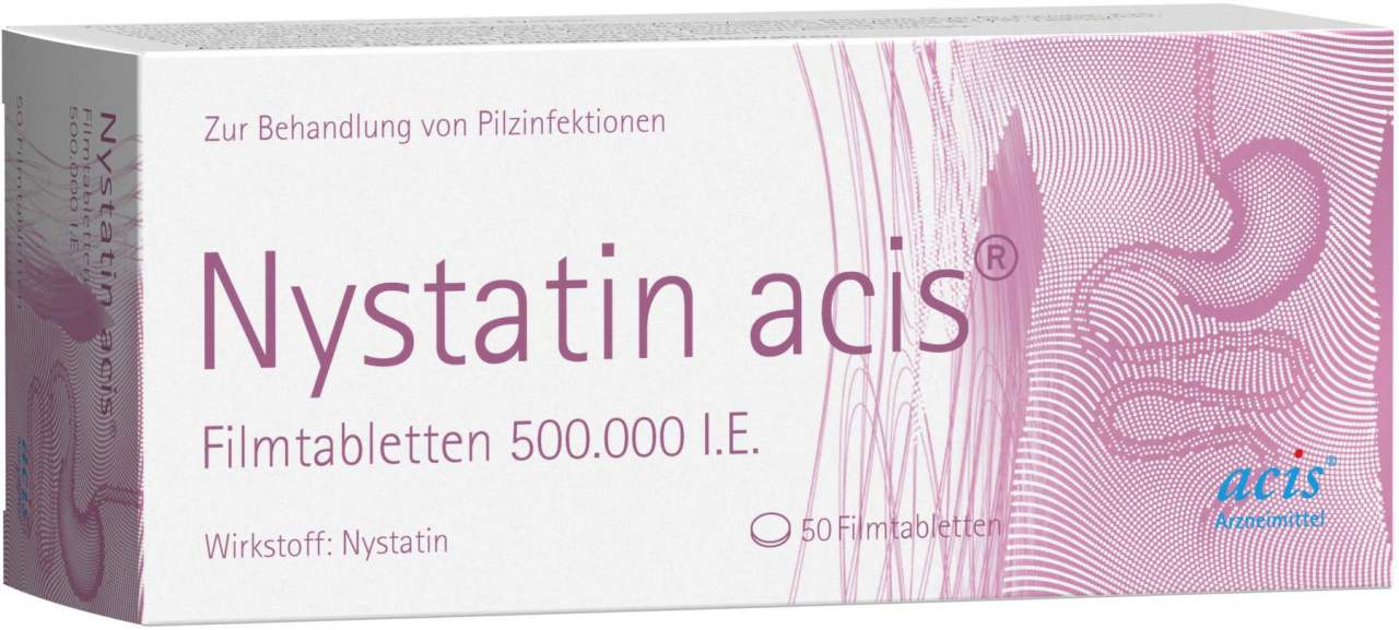 Nystatin Acis 50 Filmtabletten