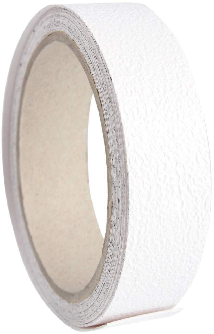 Anti-Rutsch Klebeband für Nassräume, weiß 3 m