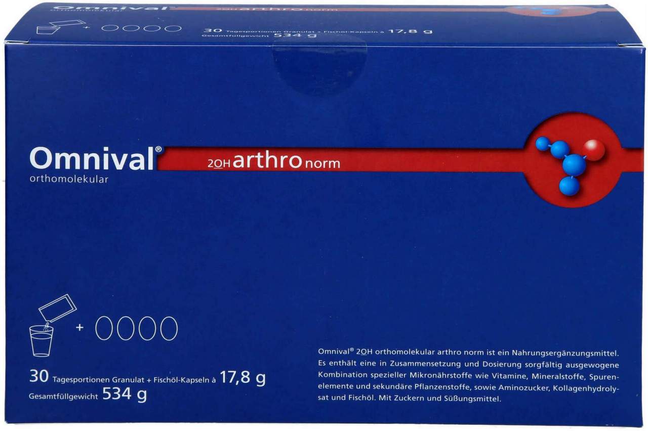 Omnival Orthomolekul.2oh Arthro Norm 30gran.Kap