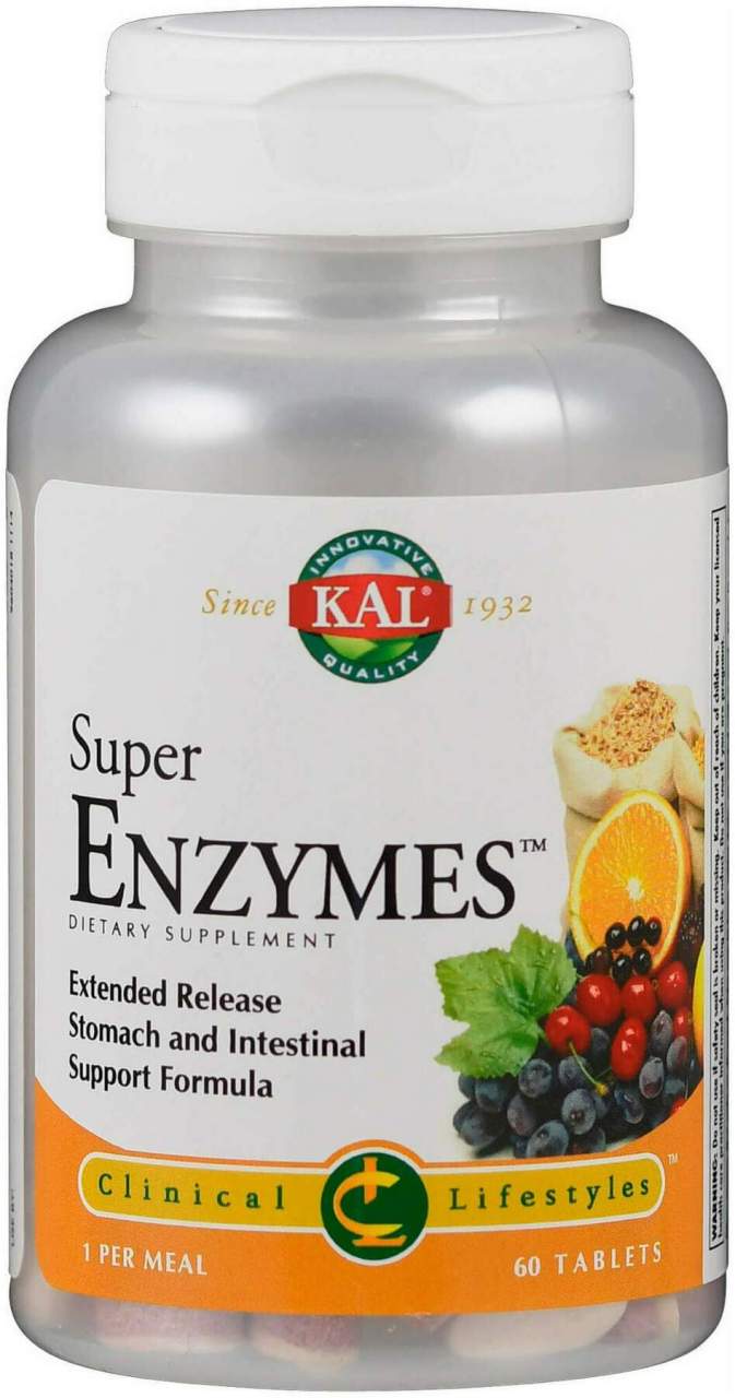 Super Enzymes Kal Tabletten 60 Stück