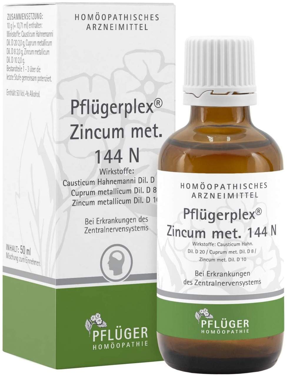 Pflügerplex Zincum Metallicum 144 N 50 ml Tropfen