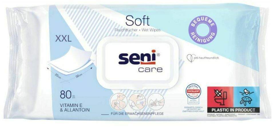 Seni care Soft Feuchttücher 80 Stück