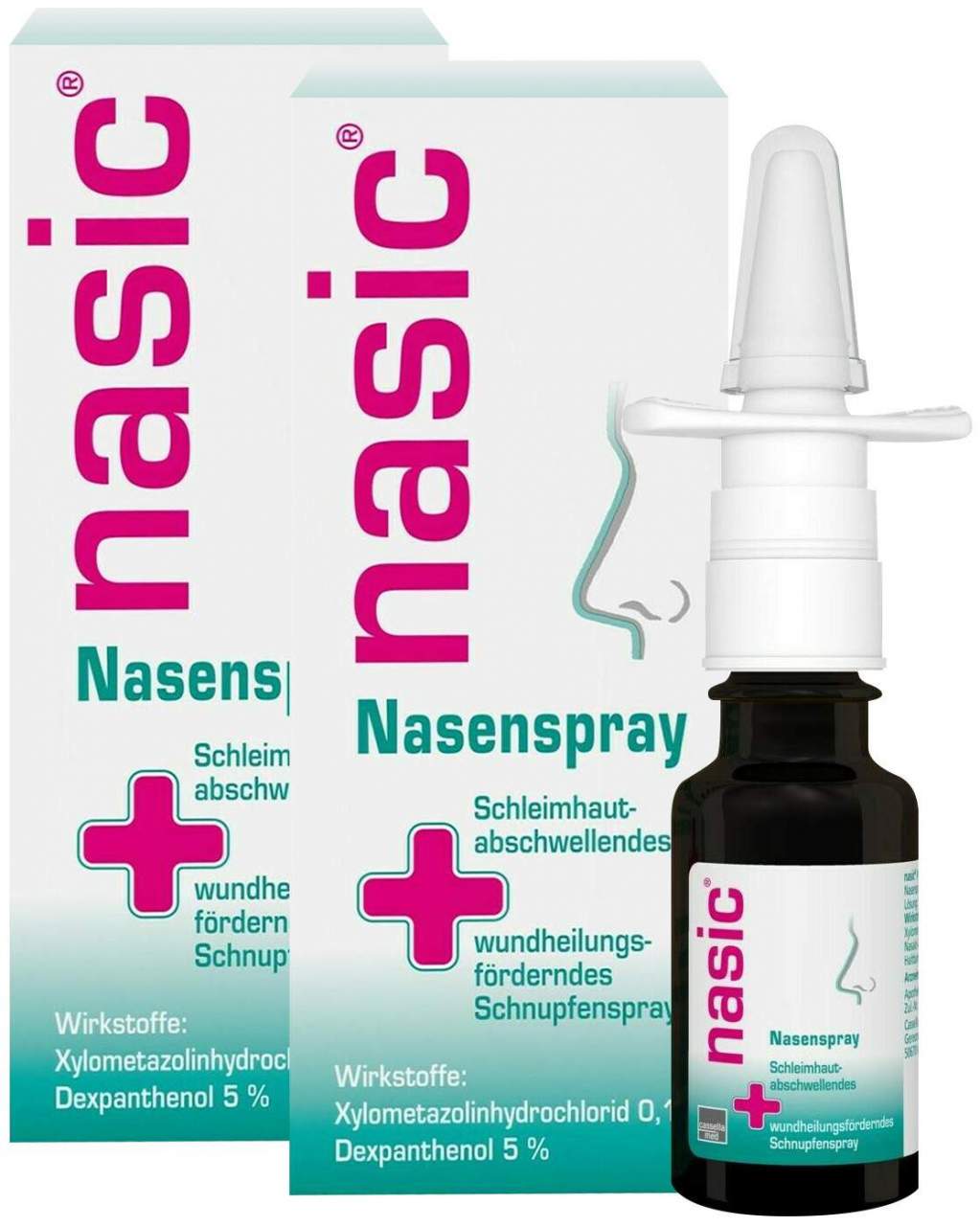 Nasic Nasenspray 2 x 10 ml